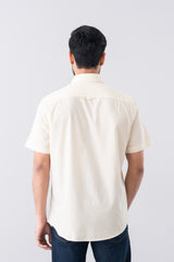 Regular Fit Striped Casual Shirt