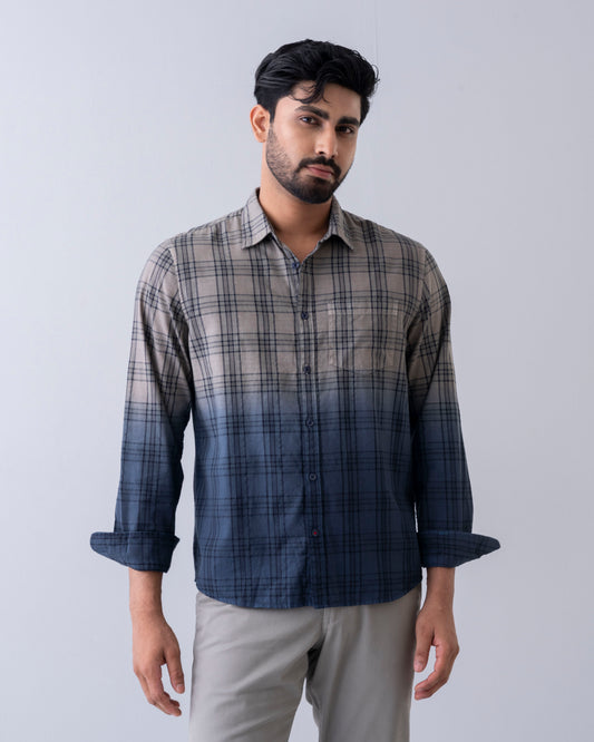 Regular Fit Check Casual Shirt