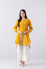 Relaxed Fit Embroidered Ethnic Kurti