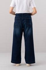 Wide Leg Indigo Denim