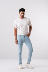 Skinny Fit Light Blue Jeans