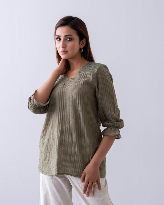 Relaxed Fit Fashion Top