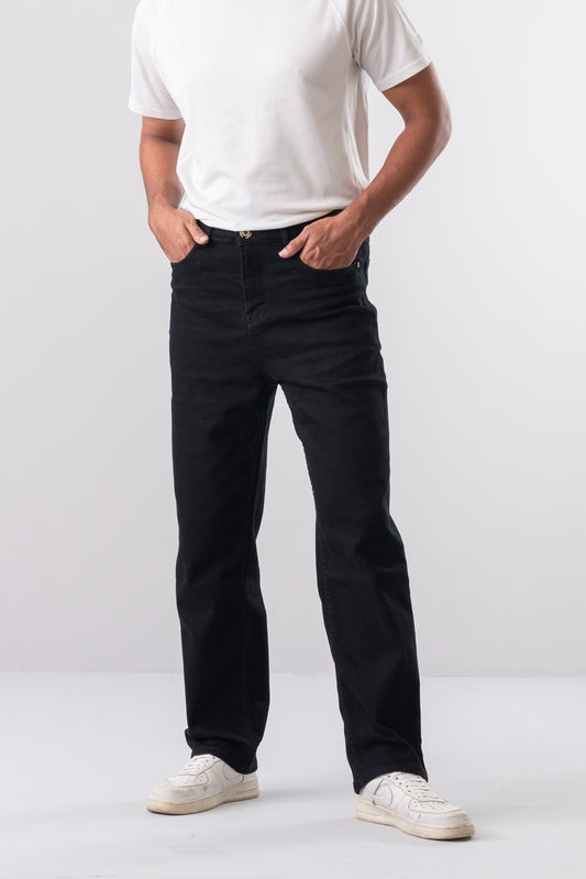 Baggy Fit Black Jeans