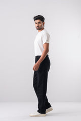 Baggy Fit Black Jeans