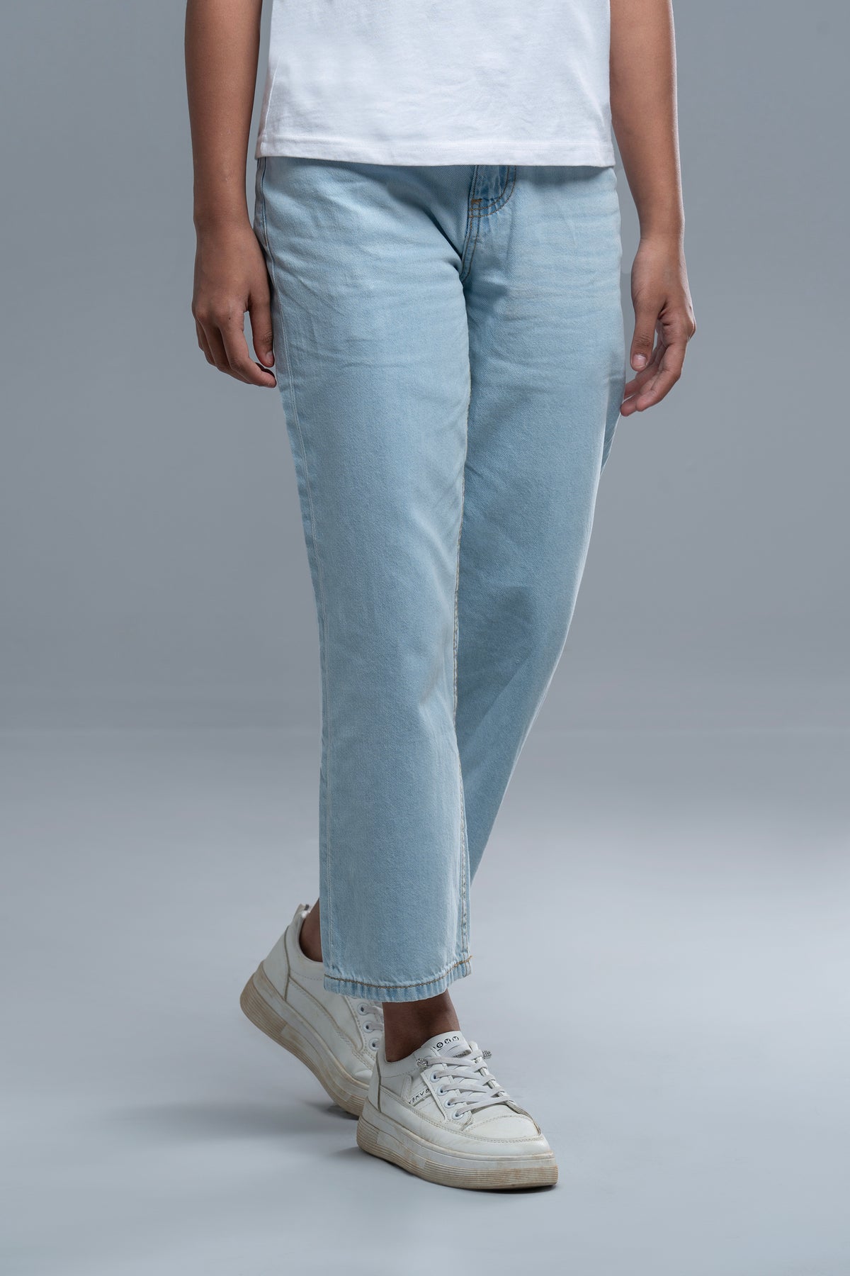 Junior Girls' Denim Bottom (10-14 Years)