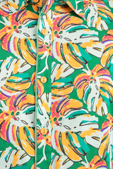 Regular Fit Tropical Printed Casual Shirt