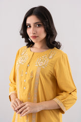 Smart Fit Embroidered Ethnic Kurta