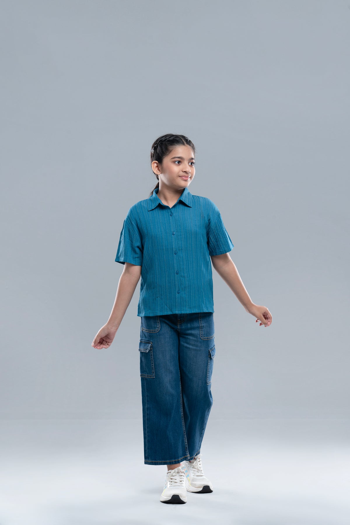 Girls' Woven Top (6-8 Years)