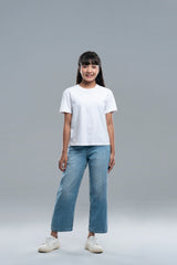 Junior Girls' Denim Bottom (10-14 Years)