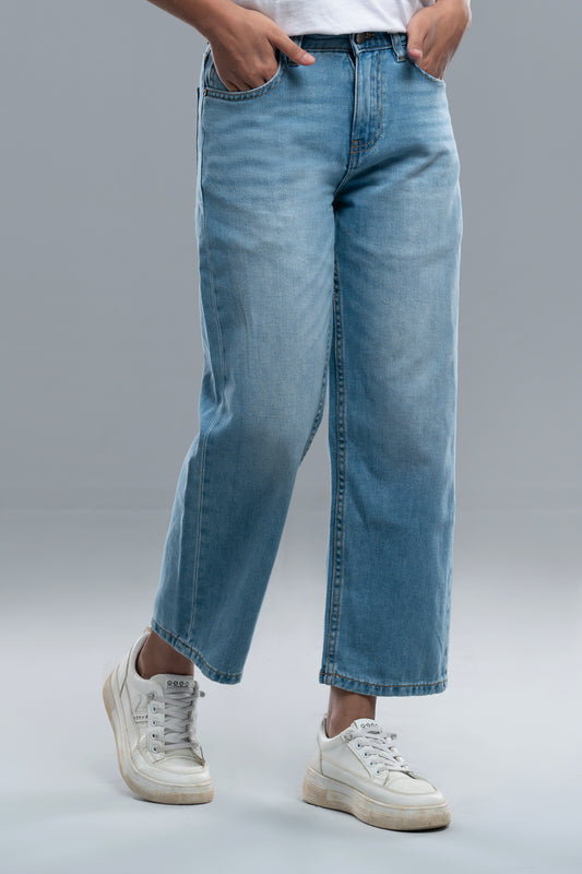 Junior Girls' Denim Bottom (10-14 Years)