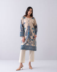 Women's Printed One-Piece Lawn Kurta