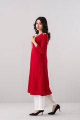 Smart Fit Embroidered Ethnic Kurta