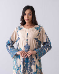 Women's Printed One-Piece Lawn Kurta