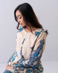 Women's Printed One-Piece Lawn Kurta