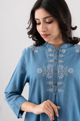 Smart Fit Embroidered Ethnic Kurti