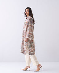 Relaxed Fit Printed One-Piece Lawn Kurti