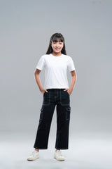 Junior Girls' Denim Bottom (10-14 Years)