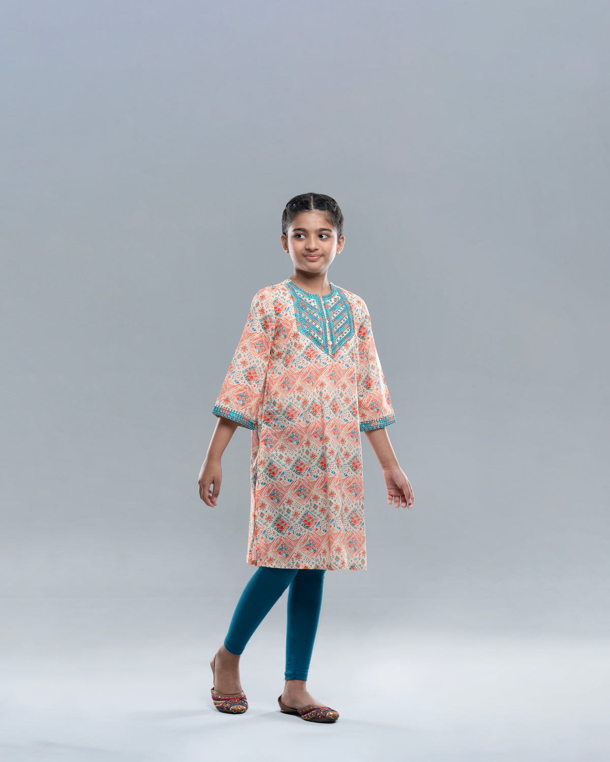 Girls' Ethnic Top (6-8 Years)