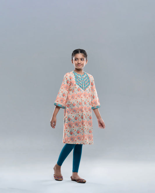 Girls' Ethnic Top (6-8 Years)