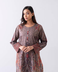 Women's Printed One-Piece Lawn Kurta