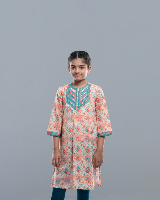 Girls' Ethnic Top (6-8 Years)