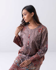 Women's Printed One-Piece Lawn Kurta