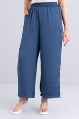 Relaxed Fit Shamu Silk Palazzo