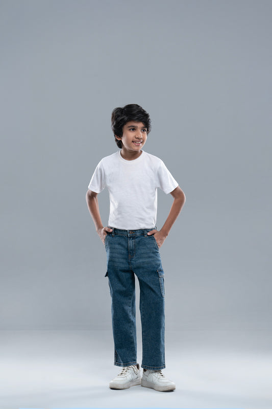 Prince Denim Bottom (6-8 Years)