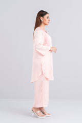 Short-Length Shamu Silk Printed Ethnic Kurti