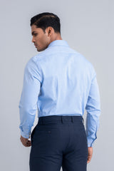 Slim Fit Dobby-Textured Templeton Formal Shirt