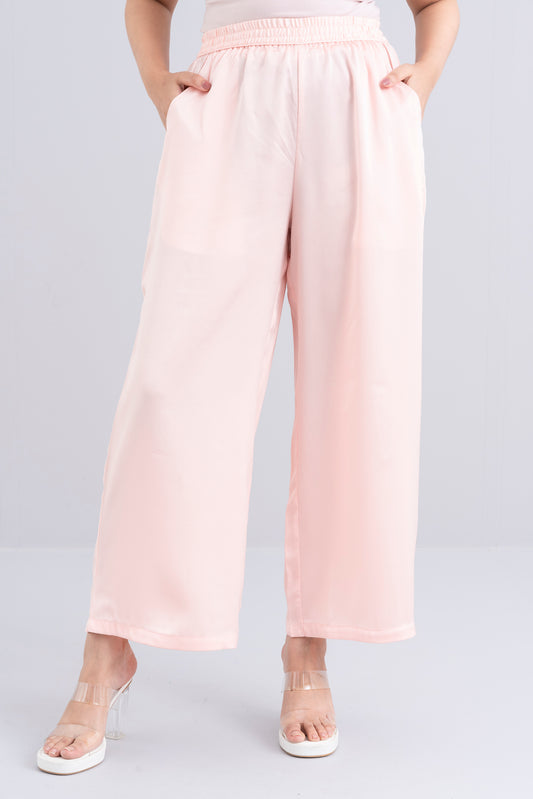 Relaxed Fit Shamu Silk Palazzo
