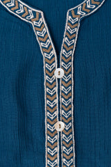 Smart Fit Embroidered Ethnic Kurta