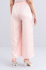 Relaxed Fit Shamu Silk Palazzo