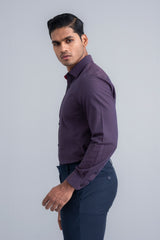 Regular Fit Dobby Striped Templeton Formal Shirt
