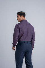 Regular Fit Dobby Striped Templeton Formal Shirt