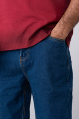Baggy Fit Blue Depth Jeans