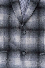 Bold Checkered Blazer