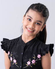 Girls' Embroidered Dress (2-4 Years)