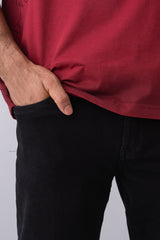 Carrot Fit Black Jeans