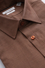 Slim Fit Dobby-Textured Templeton Formal Shirt