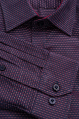 Regular Fit Dobby Striped Templeton Formal Shirt