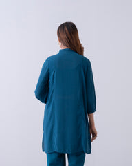 Relaxed Fit Embroidered  Ethnic Kurti