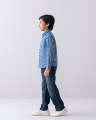 Prince Printed Casual Shirt (6-8 Years)