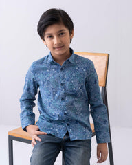 Prince Printed Casual Shirt (6-8 Years)