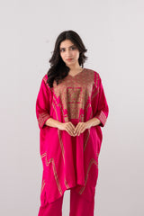 Relaxed Fit Embellished Two-Piece Semi Formal Ethnic Set