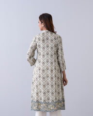 Smart Fit One-Piece Embroidered Ethnic Kurta