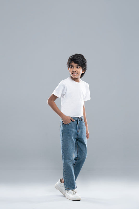 Prince Denim Bottom (6-8 Years)