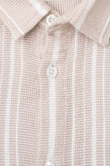 Relaxed Fit Stripe Casual Shirt