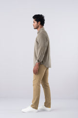 Regular Fit Corduroy Casual Shirt