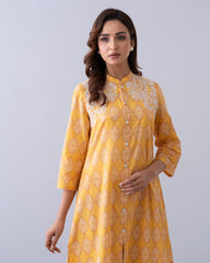 Smart Fit One-Piece Printed Ethnic Kurta